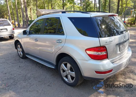 2009 Mercedes-Benz Ml 350 4Matic из США, поврежденный, VIN 4JGBB86E89A511964